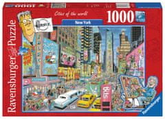 Ravensburger Puzzle Svetovna mesta: New York 1000 kosov