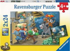 Ravensburger Puzzle Pravljice 2x24 kosov