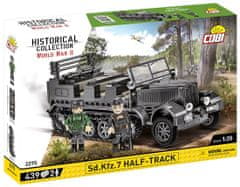 Cobi 2275 II. svetovna vojna Sd.Kfz. 7 poltrak, 1:35, 439 k, 2 f