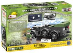 Cobi 2405 Druga svetovna vojna 1937 Horch 901 Kfz. 15, 1:35, 185 k, 1 f