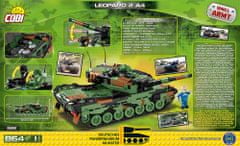 Cobi 2618 Leopard 2A4 oboroženih sil, 1:35, 864 k, 1 f