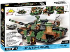 Cobi 2623 Armed Forces Abrams M1A2 SEPv3, 1:35, 1000 k, 1 f