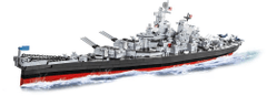 Cobi 4837 II. svetovna vojna bojna ladja Missouri BB-63, 1:300, 2655 k