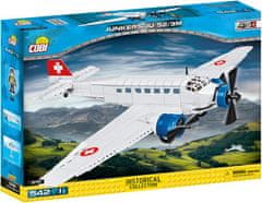 Cobi 5711 II. svetovna vojna Junkers JU 52/3M, 542 k, 1 f