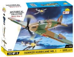 Cobi 5728 II. svetovna vojna Hawker Hurrican Mk. I, 1:32, 382 k, 1 f