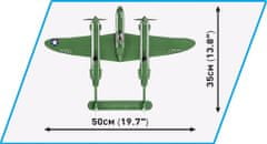 Cobi 5726 II. svetovna vojna Lockheed P-38H Lightning, 1:32, 545 k, 1 f