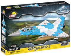 Cobi 5801 Oborožene sile Mirage 2000, 1:48, 400 k