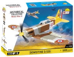 Cobi 5734 II WW Dewoitine D.520, 1:32, 335 k, 1 f