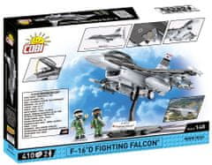 Cobi 5815 F-16D Fighting Falcon oboroženih sil, 1:48, 410 k, 2 f