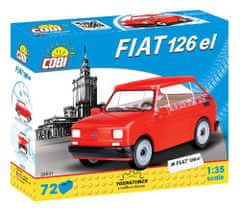 Cobi 24531 FIAT 126el, 1:35, 72 KM