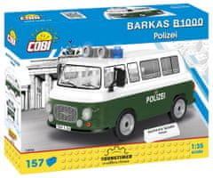 Cobi 24596 Barkas B1000 Police, 1:35, 157 k