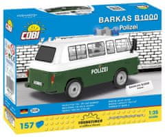 Cobi 24596 Barkas B1000 Police, 1:35, 157 k