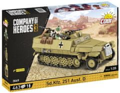 Cobi 3049 COH Sd. Kfz. 251 Ausf D, 1:35, 463 k, 1 f