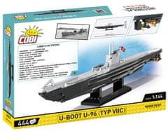 Cobi 4847 II. svetovna vojna podmornica U-96 tip VIIC, 1:144, 444 k