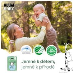 MUUMI BABY Pants 5 Maxi+ 10-15 kg (114 kosov), mesečni paket eko hlačnih plenic