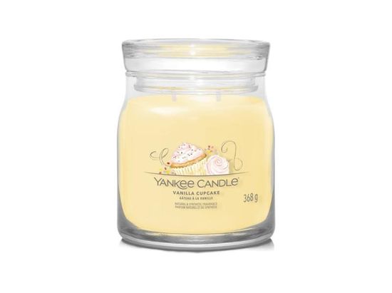 Yankee Candle Sveča Vanilla Cupcake 368g / 2 knota (Signature medium)