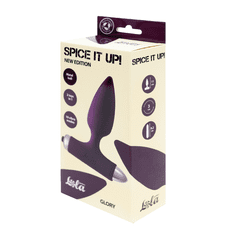 Lola Games Vibracijski analni čep Spice it up New Edition Glory Purple