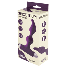 Lola Games Vibracijski analni čep Spice it up Elation purple