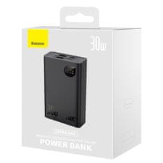 BASEUS Powerbank Baseus Adaman 2, 20000 mAh, 30 W, 3xUSB, USB-C (črna)