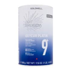 GOLDWELL Light Dimensions Oxycur Platin 9+ posvetljevalni prašek 500 g za ženske