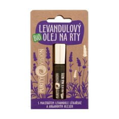 Purity Vision Lavender Bio Lip Oil zaščitno in hranilno olje za ustnice 10 ml