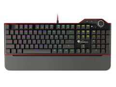 Genesis Gaming mehanska tipkovnica RX85/RGB/Kailh Brown/Wired USB/US layout/Black-Red