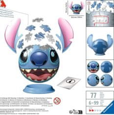 Ravensburger Puzzleball Stitch z ušesi 77 kosov