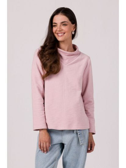 BeWear Ženska majica brez zapenjanja Trevriraunt B268 pudrasto roza