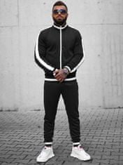 Ozonee Moška športna obleka Nedeya črna XL