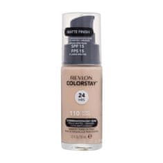 Revlon Colorstay Combination Oily Skin SPF15 puder za mešano do mastno kožo 30 ml Odtenek 110 ivory