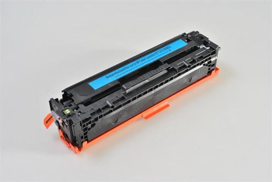 Toner CB541A, št. 125A, združljiv s cian barvo za HP LaserJet CP1215, CP1515 (1400 strani/min) - CRG-716C