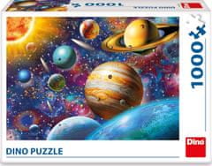 Dino Puzzle Planeti sončnega sistema 1000 kosov