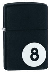 Zippo 28432 8 Ball Billiards Black Matte vžigalnik