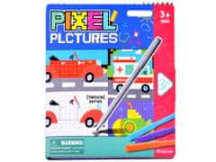 Toys Izobraževalna pobarvanka pixellas ZA3373