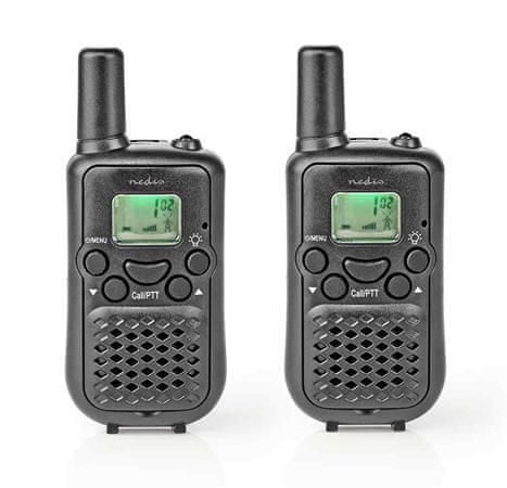 Nedis WLTK0500BK - radio, 5 km, 2 kosa