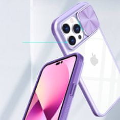 Nemo APPLE IPHONE 15 Ohišje Camslider vijolično