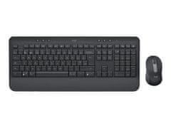 Logitech Keyboard and Mouse Wireless MK650 Signature - Wireless/ bolt/Bluetooth/ EN/SK/Graphite