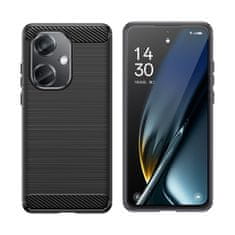 slomart Silikonski karbonski ovitek za oneplus nord ce3 5g/oppo k11 5g - black