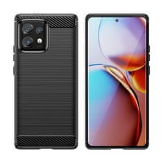 slomart Silikonsko ohišje za motorola edge 40 pro - črno