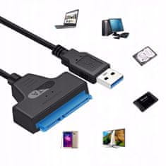 Izoksis USB adapter na SATA 3.0 32cm