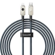 slomart kabel usb c - lightning baseus unbreakable 20w 480mb/s 2m - bel