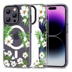 Tech-protect Magmood MagSafe ovitek za iPhone 14 Pro Max, spring daisy