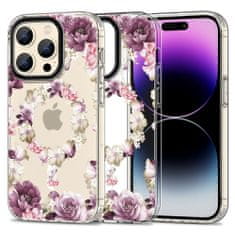 Tech-protect Magmood MagSafe ovitek za iPhone 15 Pro Max rose floral