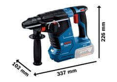 BOSCH Professional akumulatorsko vrtalno kladivo SDS-plus GBH 187-LI (0611923021)