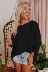 OMG! Ženska bluza Luloena črna XL