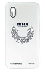 TESLA QI 10 Wireless White, 8000 mAh powerbank