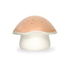Pabobo Projektor nočnega neba z belim šumom in senzorjem za jok Star Mushroom Pink