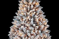 LAALU.cz Božično drevo DELUXE Viola 270 cm s SMART LED LIGHTING s stojalom