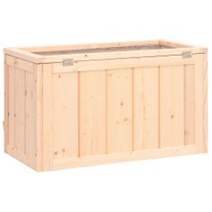 Greatstore Kletka za hrčke 60x30x35 cm trden les jelke