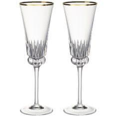 Villeroy & Boch Kozarci za šampanjec iz kolekcije GRAND ROYAL GOLD, 2 kom